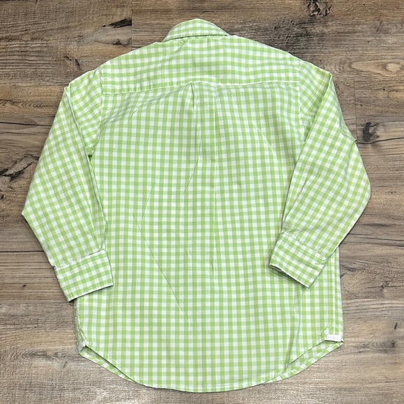 Gap Kids Green Gingham Shirt - Picture 3 of 4